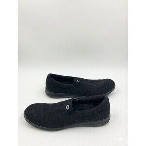 Merinos Wool Black Slip On Sneakers Comfort Walking Shoes Womens Size 11